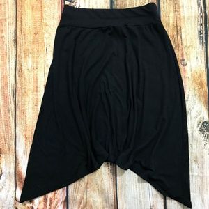 Joe B Womens Skirt Size Large Solid Black Stretch